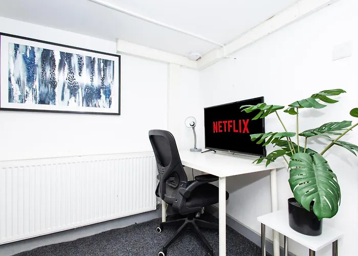 公寓 Exclusive - Close To Centre, Contactless Entry, Free Parking, Wifi & Netflix